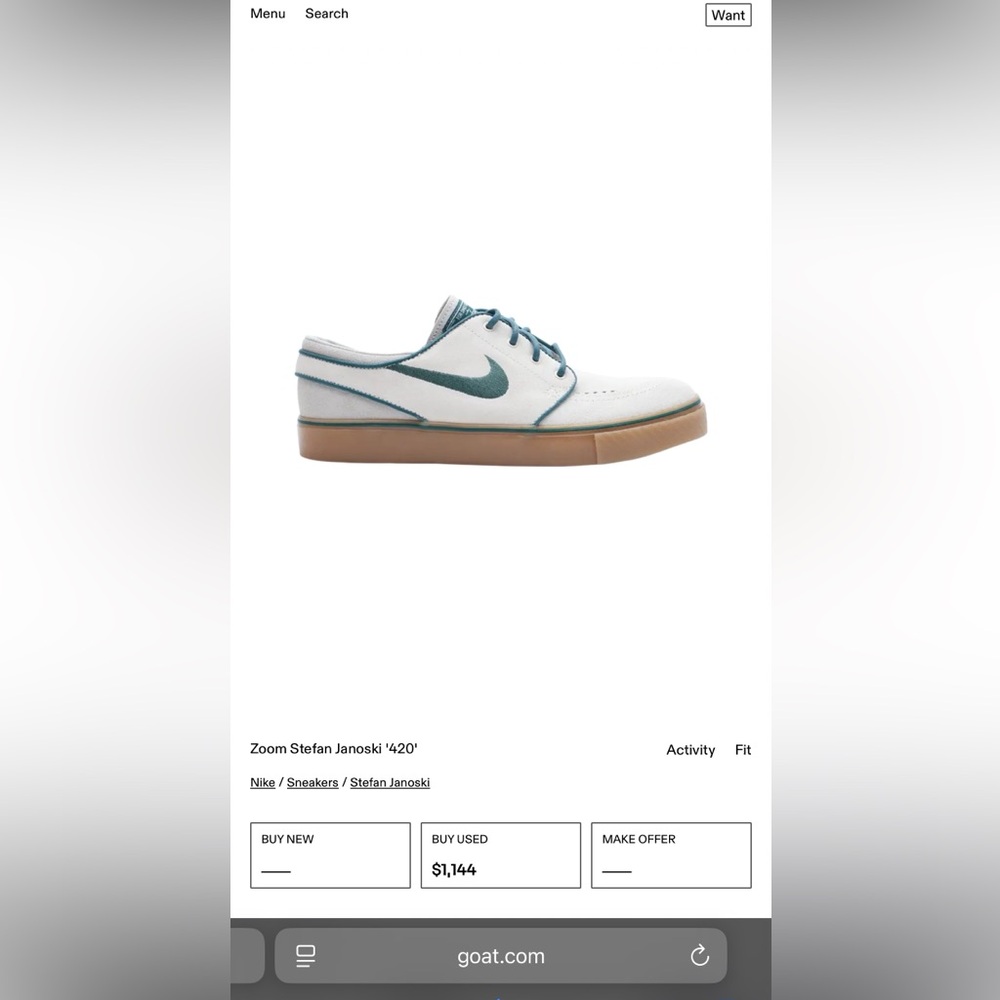 Nike Zoom Stefan Janoski ‘420’ - Picture 8 of 8